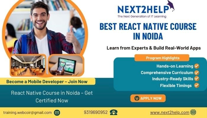 Best React Native Course in Noida with 100% Placement Assistance