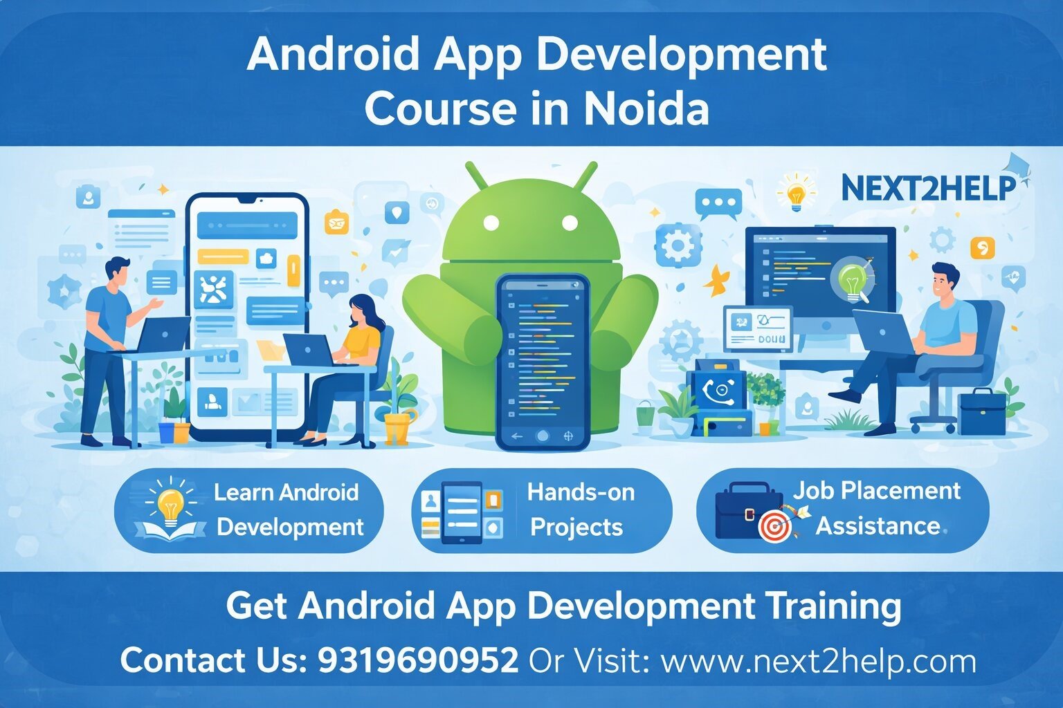 Android App Development Course in Noida | 100% Practical Training