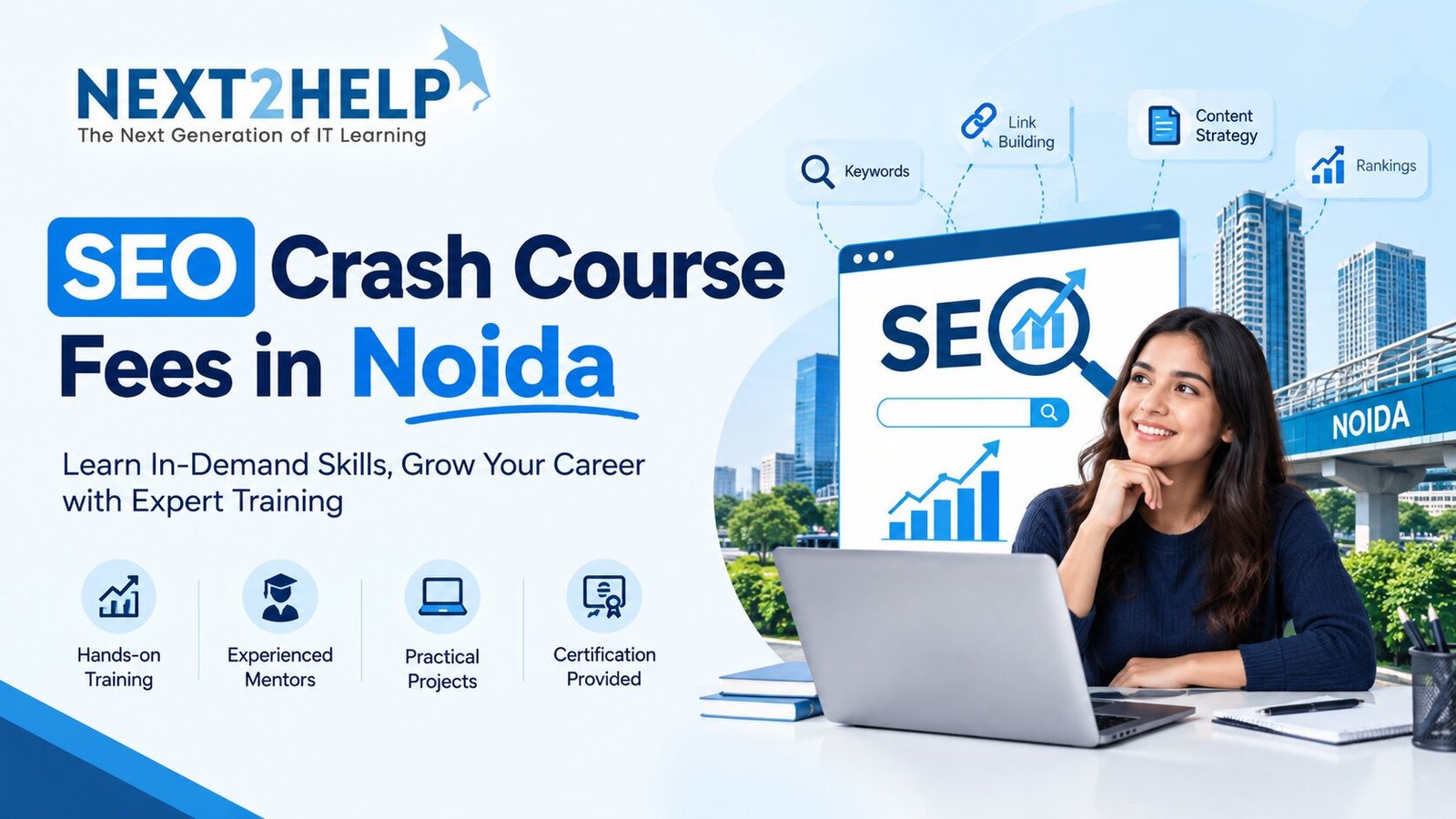 SEO Crash Course Fees in Noida