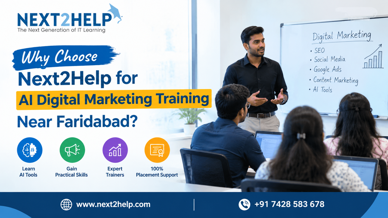 ai digital marketing course near faridabad