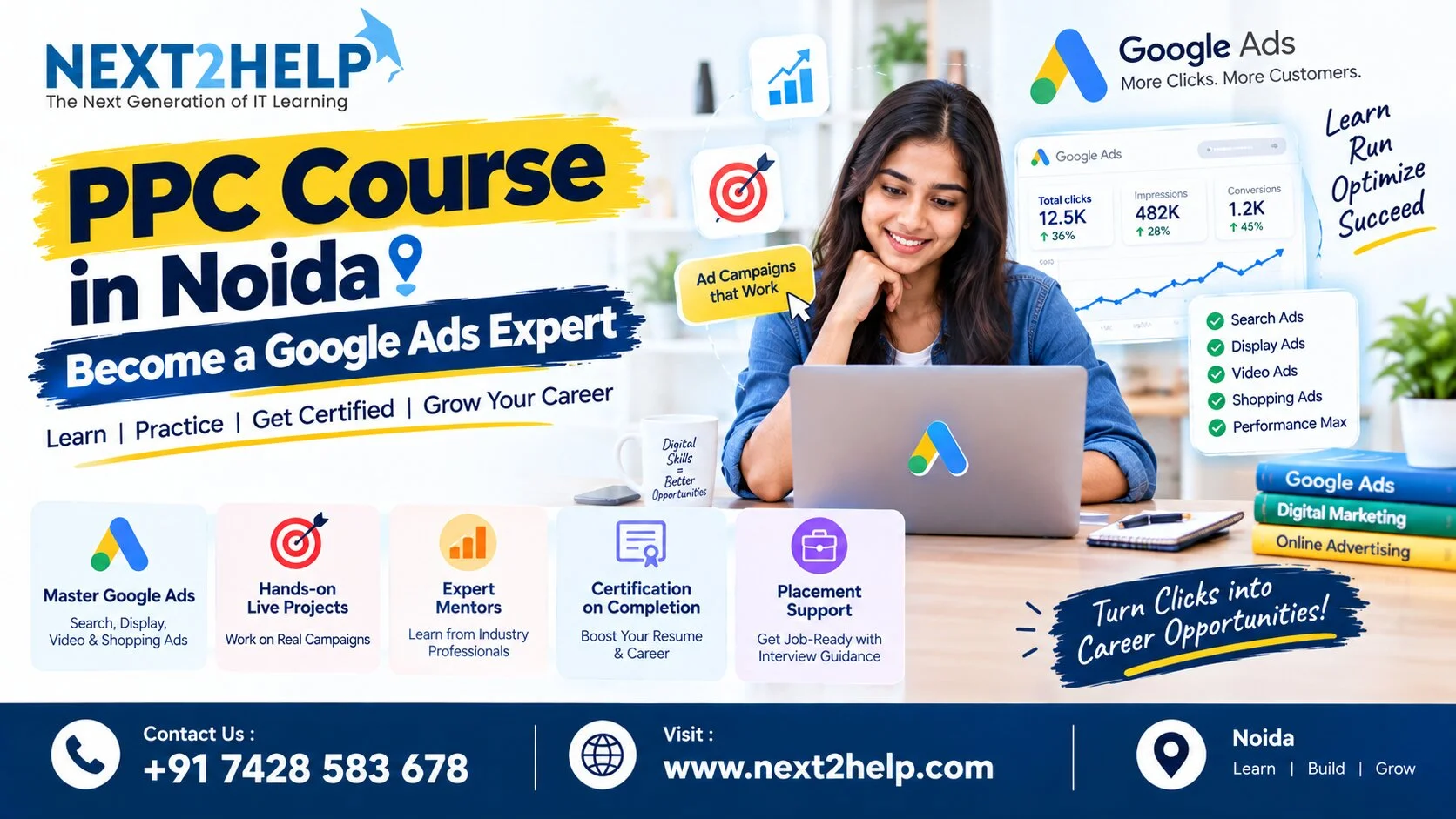 PPC Course in Noida with Google Ads Certification – Next2Help