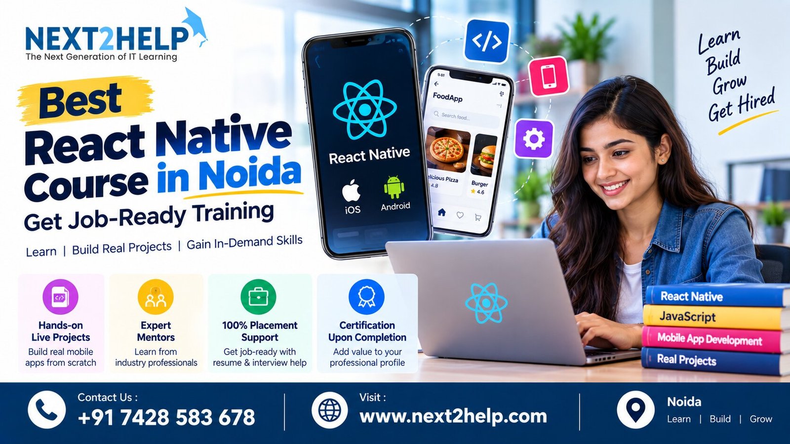 Best React Native Course in Noida with 100% Placement Assistance